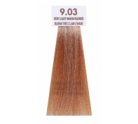 9.03 краска для волос, очень светлый теплый блондин / MACADAMIA COLORS 100 мл