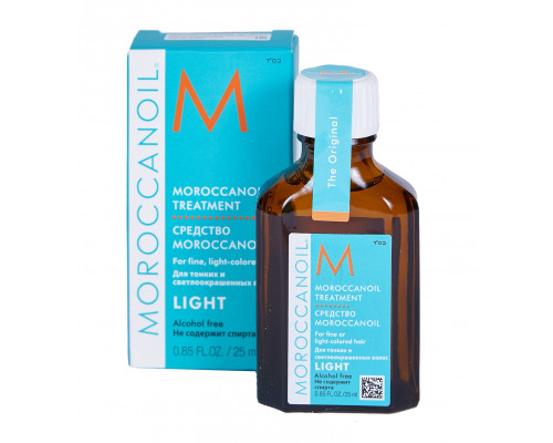 Масло восстанавливающее для тонких, светлых волос / Moroccanoil Treatment Light 25 мл