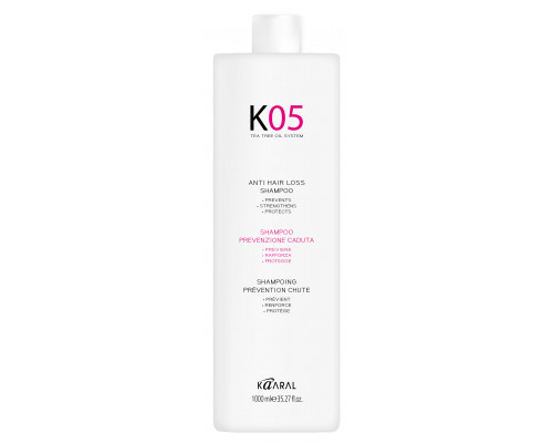 Шампунь против выпадения волос / Shampoo Anticaduta K05 1000 мл