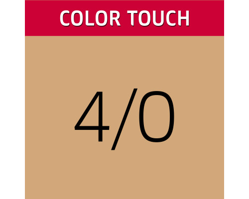 4/0 краска для волос, коричневый / Color Touch 60 мл