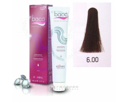 6.00 краска для волос / Baco COLOR 100 мл
