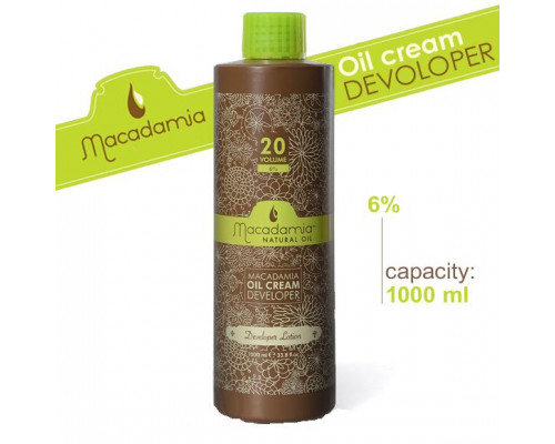 Окислитель 6% / Developer MACADAMIA COLORS 1000 мл