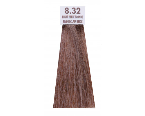 8.32 краска для волос, светлый бежевый блондин / MACADAMIA COLORS 100 мл